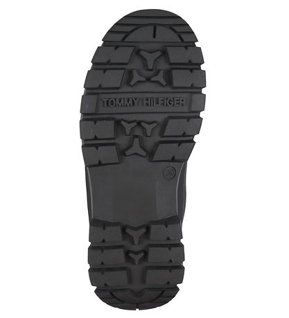 Tommy Hilfiger Vinterstøvler - Stripes Fur - Sort