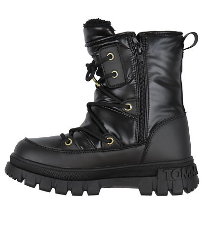 Tommy Hilfiger Vinterstøvler - Fur Boot - Sort