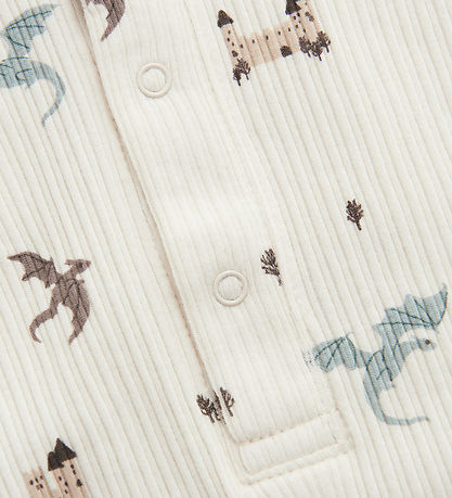 Fixoni Natdragt - Rib - Silver Blue Fixoni Natdragt - Rib - Silver Blue