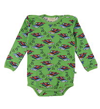 Småfolk Body l/æ - Moss Green m. Pistemaskine Småfolk Body l/æ - Moss Green m. Pistemaskine
