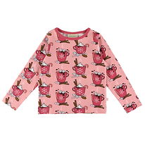 Småfolk Bluse - Bridal Rose m. Varm Chokolade Småfolk Bluse - Bridal Rose m. Varm Chokolade
