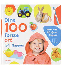 Alvilda Billedbog m. Flapper- Dine 100 Første Ord - Dansk Alvilda Billedbog m. Flapper- Dine 100 Første Ord - Dansk