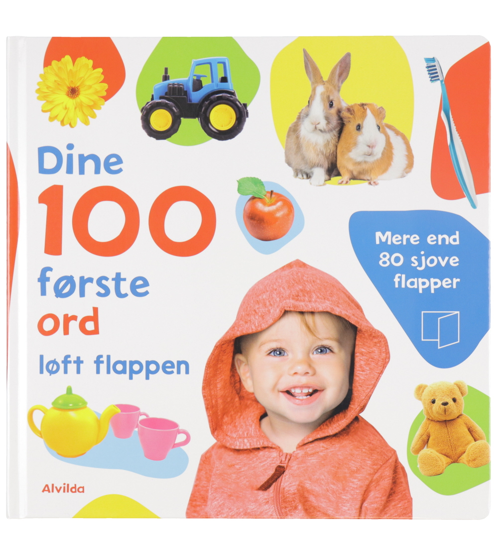 Alvilda Bilderbuch m. Flapper - Deine 100 ersten Wörter - Dänisc - Alvilda - One Size - Bilderbuch