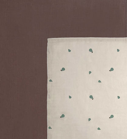 OYOY Stofbleer - 70x70cm - Muslin- 2-pak - Clay/Brown