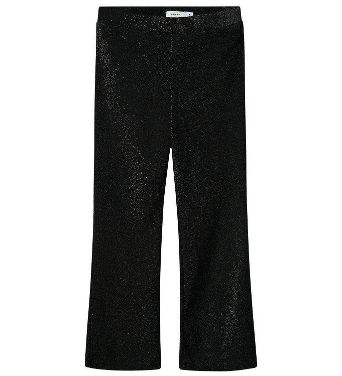 NAME IT Bootcut Bukser Glimmer Roisin Black