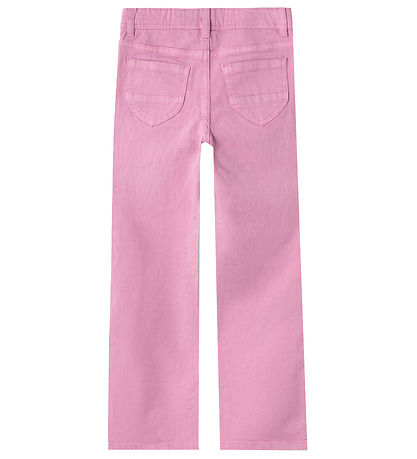 Name It Bukser - Twill - NkfPolly - Fuchsia Pink