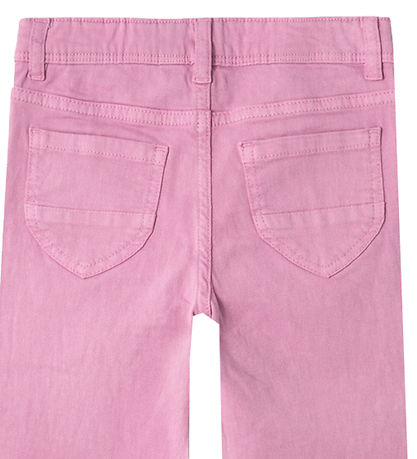 Name It Bukser - Twill - NkfPolly - Fuchsia Pink