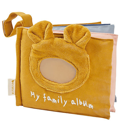 Fabelab Stofbog - My family Album - Ochre