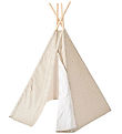 Kids Concept Legetelt - Tipi Stripe - Blå/Hvid Kids Concept Legetelt - Tipi Stripe - Blå/Hvid