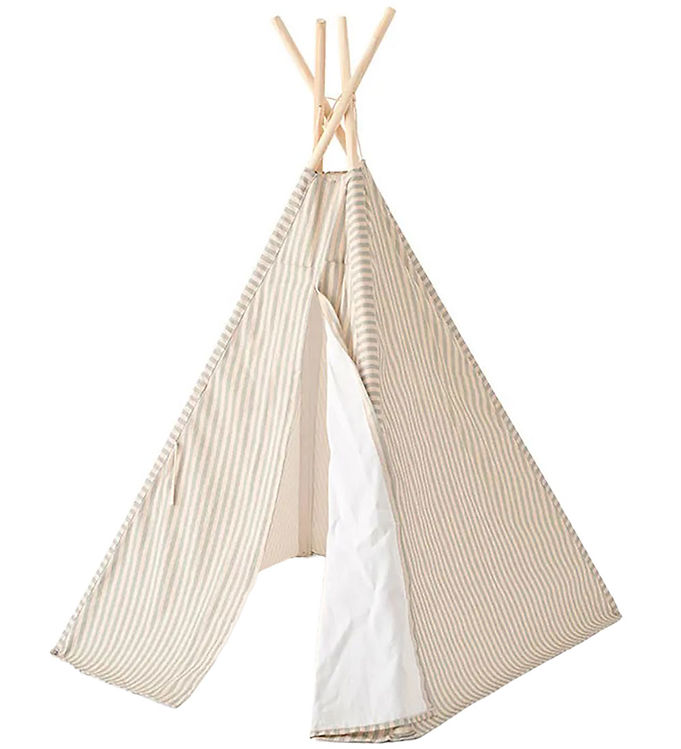 Kids Concept 1000937 Tipi Legetelt - 100x140cm, 2+år - Beige Striber