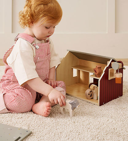 Kids Concept Farm Animals Aiden - Træ - Kid's HUB Kids Concept Farm Animals Aiden - Træ - Kid's HUB
