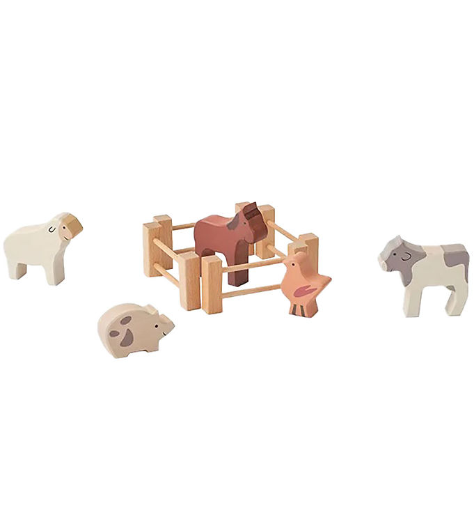 Kids Concept Farm Animals Aiden - Træ - Kid's HUB