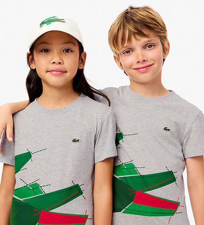 Lacoste T-shirt - Silver Chine Lacoste T-shirt - Silver Chine