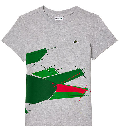 Lacoste T-shirt - Silver Chine Lacoste T-shirt - Silver Chine