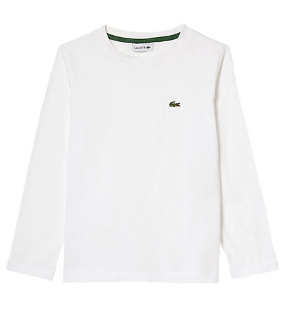 Lacoste Bluse - Hvid m. Logo Lacoste Bluse - Hvid m. Logo