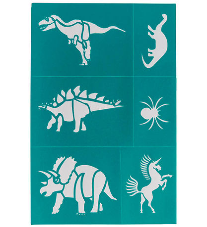 Oh Flossy Ansigtsmaling - Makeup Stencils