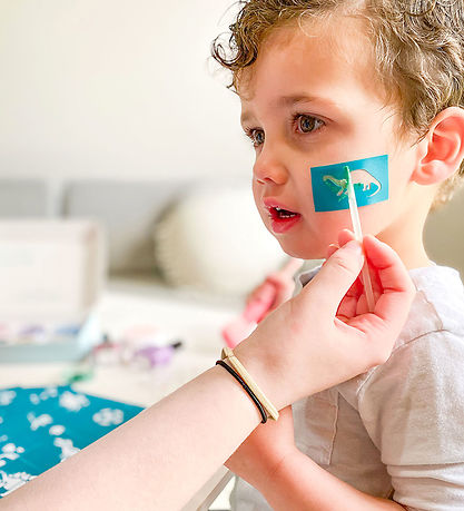 Oh Flossy Ansigtsmaling - Makeup Stencils