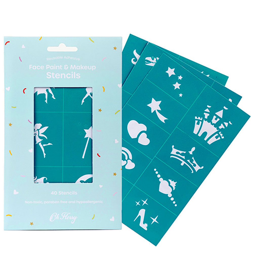 Oh Flossy Kinderschminke - Make-up-Schablonen - Oh Flossy - One Size - Schminke