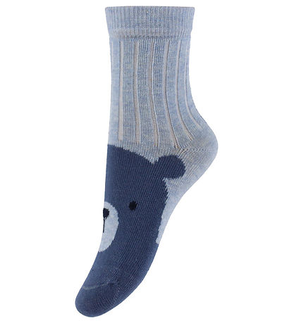 Minymo Strømper - Noos - 2-pak - Winter Sky