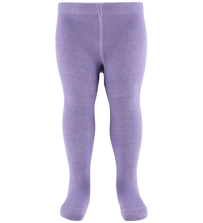 Minymo Strømpebukser - Noos - Solid - Purple Haze