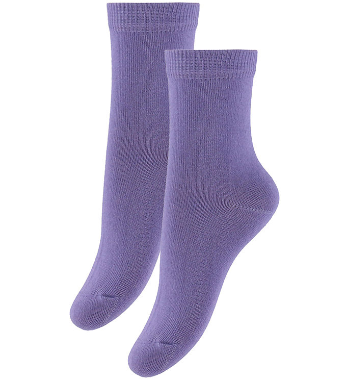 Minymo Ankelstrømper - 2-pak - Noos - Purple Haze