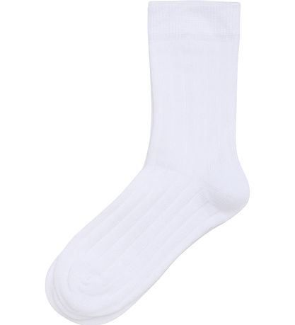 Minymo Strømper - 2 pak - Rib - Black