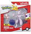 Pokémon Figur - Battle Figure 2-pak - Mewtwo And Mew Pokémon Figur - Battle Figure 2-pak - Mewtwo And Mew