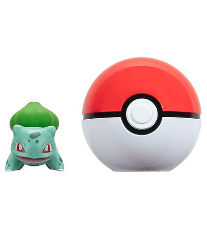 Pokémon Figur - Clip N Go - Bulbasaur m. Poké Ball