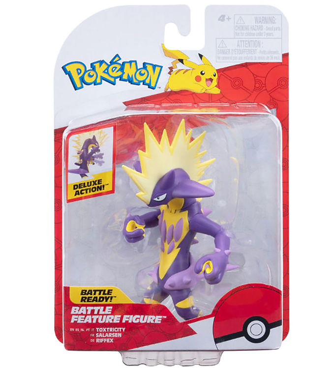 Pokémon Figur - Battle Feature Figure - Toxtricity Deluxe
