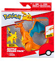 Pokémon Figur - Battle Figure 2-pak - Charizard And Pikachu Pokémon Figur - Battle Figure 2-pak - Charizard And Pikachu