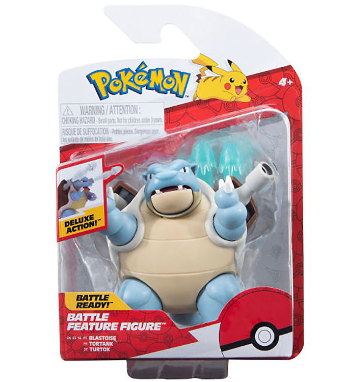 Pokémon Figur - Battle Feature Figure - Blastoise Deluxe