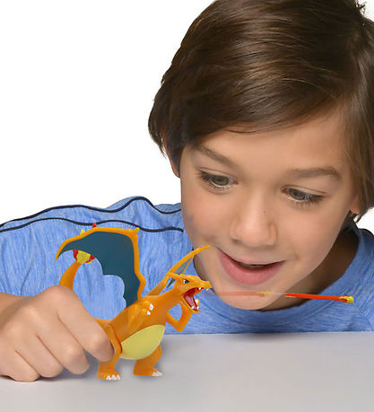 Pokémon Figur - Battle Feature Figure - Charizard Deluxe