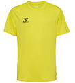 Hummel T-Shirt - hmlEssential - Blazing Yellow Hummel T-Shirt - hmlEssential - Blazing Yellow