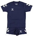 Hummel Træningssæt - hmlLogo - Marine