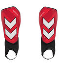 Hummel Shin Pads - hmlShin Guards Hard Shell - Popeian Red