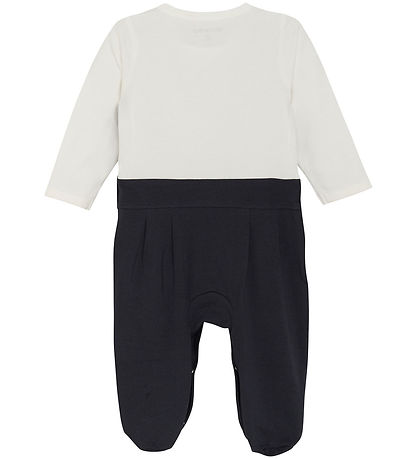 Minymo Heldragt - Blå/Hvid/Sort Minymo Heldragt - Blå/Hvid/Sort