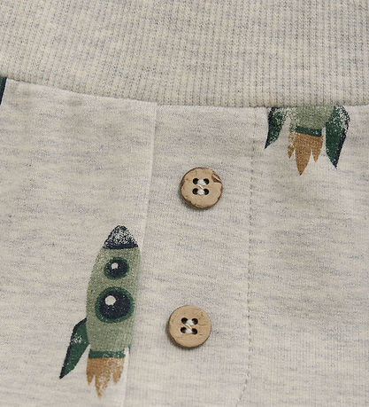 Minymo Bukser - Grey Melange