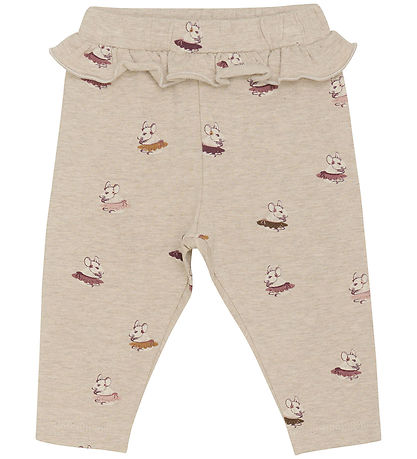 Minymo Bukser - Beige Melange Minymo Bukser - Beige Melange