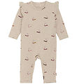 Minymo Heldragt - Beige Melange Minymo Heldragt - Beige Melange