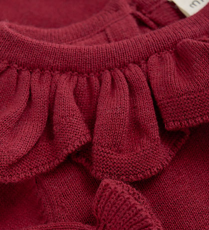 Minymo Kjole - Strik - Rio Red Minymo Kjole - Strik - Rio Red