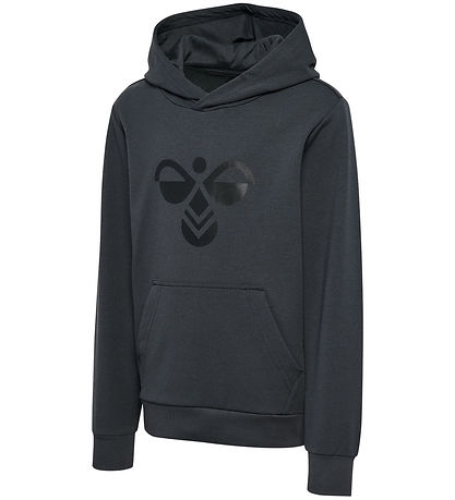 Hummel Hættetrøje - HmlCuatro - Asphalt/Black