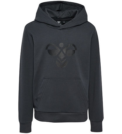 Hummel Hættetrøje - HmlCuatro - Asphalt/Black
