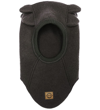 Mikk-Line Elefanthue - Uld - 1-lags - Dark Brown Melange m. Krok Mikk-Line Elefanthue - Uld - 1-lags - Dark Brown Melange m. Krok