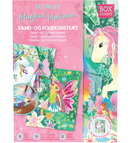 Set de Création Box Candiy - Sable- et ensemble d'art en feuille