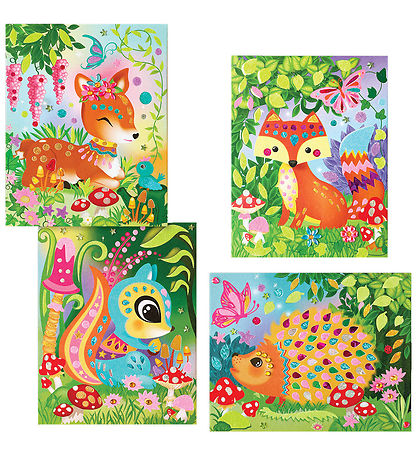 BOX CANDIY Kreasæt - Sand- og Foliekunstsæt - Totally Woodlands BOX CANDIY Kreasæt - Sand- og Foliekunstsæt - Totally Woodlands