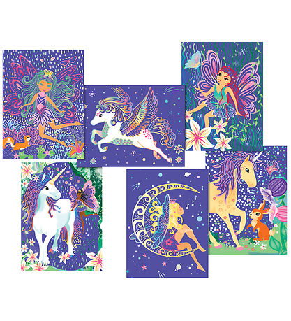 BOX CANDIY Kreasæt - Skrabekunst-kortsæt - Totally Magical Fores