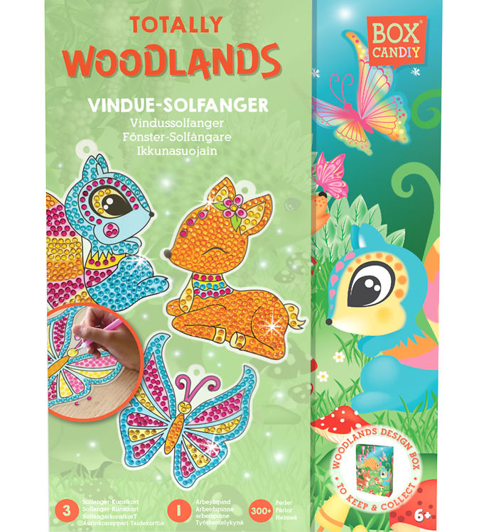 BOX CANDIY Kreasæt - Vinduessolfanger - Totally Woodlands