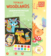BOX CANDIY Kreasæt - Vandfarvekunstsæt - Totally Woodlands BOX CANDIY Kreasæt - Vandfarvekunstsæt - Totally Woodlands