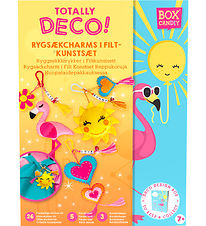 BOX CANDIY Kreasæt - Rygsækcharms i Filt-kunstsæt - Totally Deco BOX CANDIY Kreasæt - Rygsækcharms i Filt-kunstsæt - Totally Deco