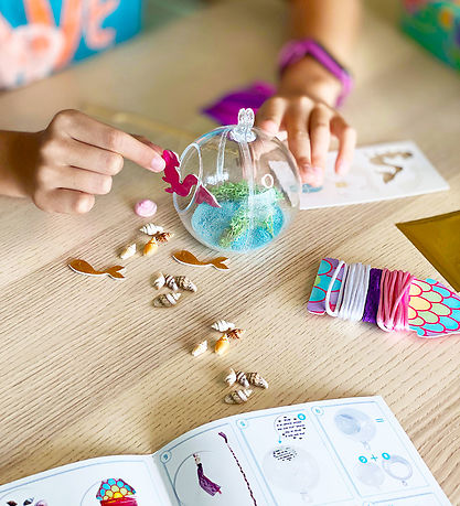 BOX CANDIY Kreasæt - Lav Dit Eget Terrarium - Totally Mermaids